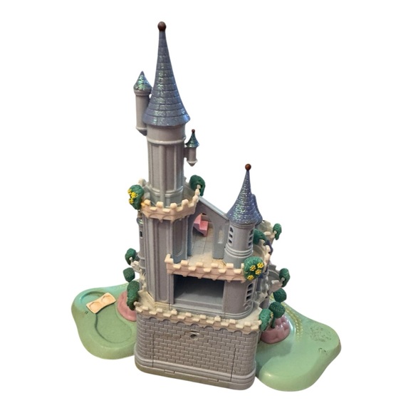 1995 (Vintage) Polly Pocket - Disney Cinderella castle Blue Bird No Figures - Picture 5 of 5